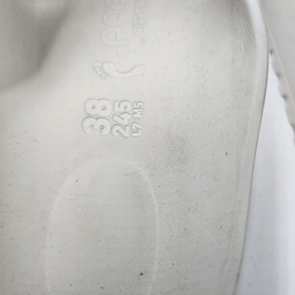 Birkenstock Papillio Florida Flex Platform EVA Sandals Eggshell 38 W7 7.5 - Picture 4 of 9